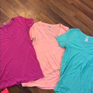 Victoria’s Secret pink tees 3